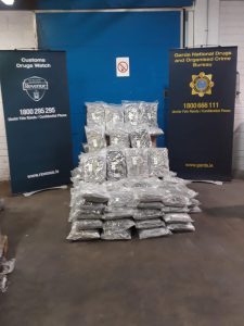 Two men arrested as Gardaí seize €2 million worth of cannabis in Drogheda