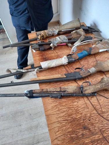 23 units of firearms seized from residents of Issyk-Kul region